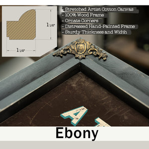 Personalized Attorney at Law Sign, I Rest My Case, Espresso & Turquoise, image 13
