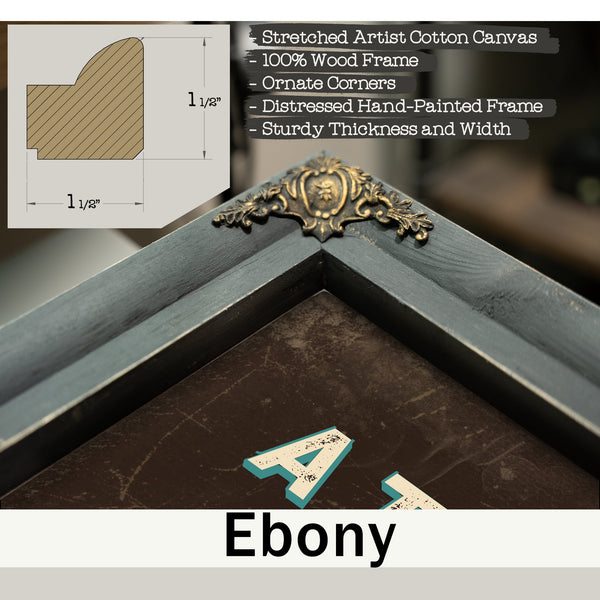 Personalized Attorney at Law Sign, I Rest My Case, Espresso & Turquoise, image 13