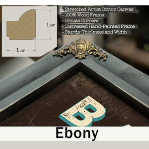 Personalized Bartender Sign, Shaken, Not Stirred, Espresso & Turquoise, image 13