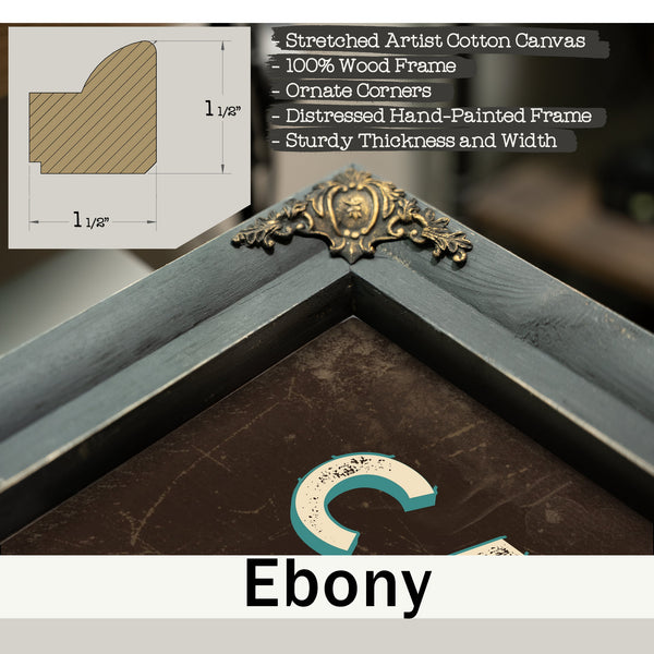 Personalized Cardiologist Sign, I Put My Heart Into My Work, Espresso & Turquoise, image 13