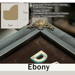 Personalized Data Analyst Sign, In God We Trust, All Others Bring Data, Espresso & Turquoise, image 13