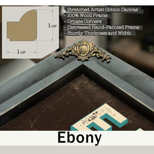 Personalized ER Nurse Sign, Don't Say the Q Word, Espresso & Turquoise, image 13