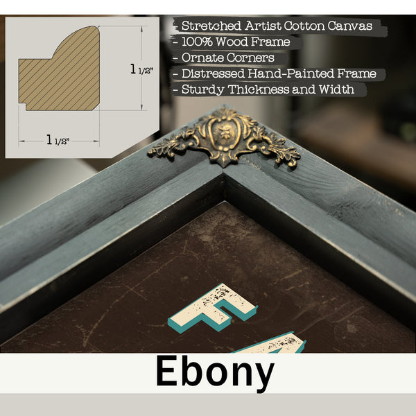 Personalized Family Medicine Sign, The Doctor Is In, Espresso & Turquoise, image 13
