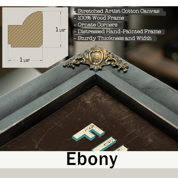 Personalized Financial Advisor Sign, Invest in Yourself, Espresso & Turquoise, image 13