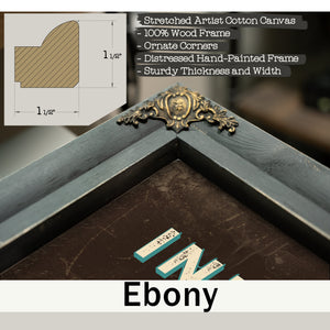Personalized Internal Medicine Sign, It's What's Inside That Counts, Espresso & Turquoise, image 13