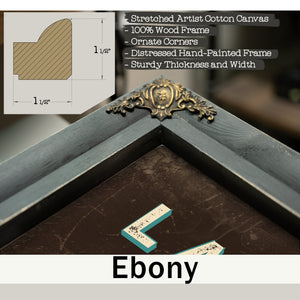 Personalized Land Surveyor Sign, I Know Where the Line Is, Espresso & Turquoise, image 13