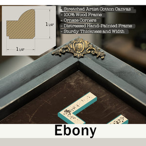 Personalized Librarian Sign, Shhh... I'm Reading, Espresso & Turquoise, image 13