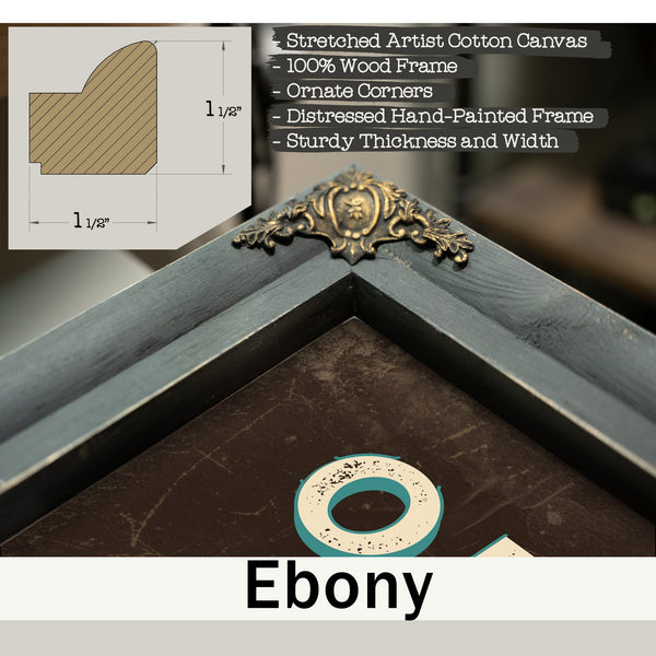 Personalized Optometrist Sign, Seeing Is Believing, Espresso & Turquoise, image 13