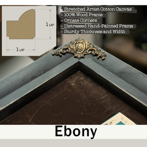 Personalized Pastor Sign, Shepherd of the Flock, Espresso & Turquoise, image 13