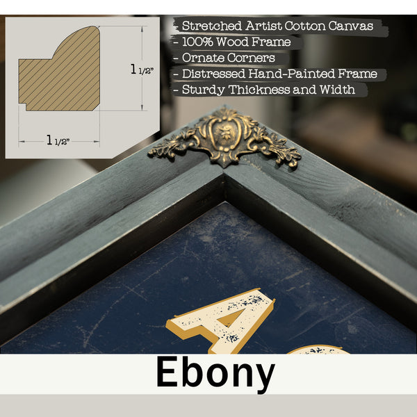 Personalized Accountant Sign, It All Adds Up, Navy & Brass, image 13