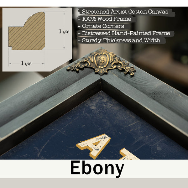 Personalized Attorney at Law Sign, I Rest My Case, Navy & Brass, image 13