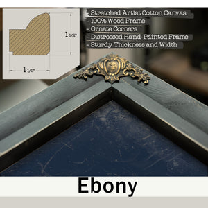 Personalized Baker Sign, Fresh From the Oven, Navy & Brass, image 13