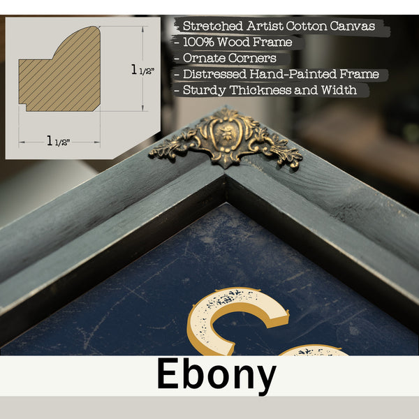 Personalized Contractor Sign, Measure Twice, Cut Once, Navy & Brass, image 13