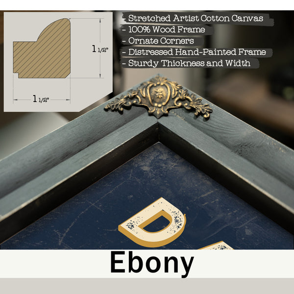 Personalized Data Analyst Sign, In God We Trust, All Others Bring Data, Navy & Brass, image 13