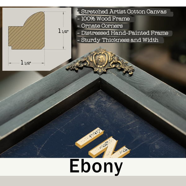 Personalized Insurance Agent Sign, Peace of Mind Delivered, Navy & Brass, image 13