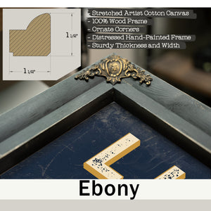 Personalized Librarian Sign, Shhh... I'm Reading, Navy & Brass, image 13