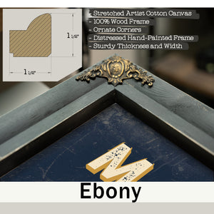 Personalized Mail Carrier Sign, Neither Snow Nor Rain, Navy & Brass, image 13