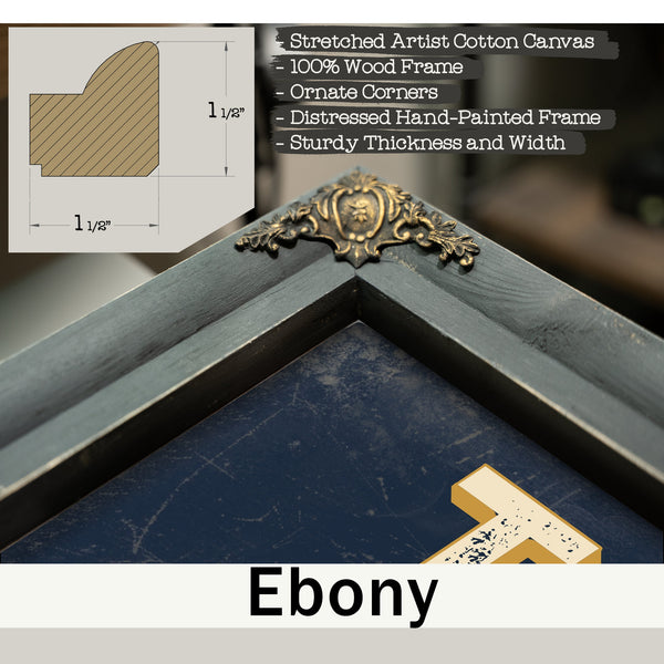 Personalized Teacher Sign, Class Is in Session, Navy & Brass, image 13