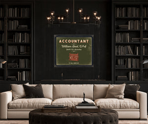 Personalized Accountant Sign, It All Adds Up, Olive & Brick, image 16