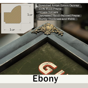 Personalized Gun Collector Sign, Collector of Fine History, Olive & Brick, image 13