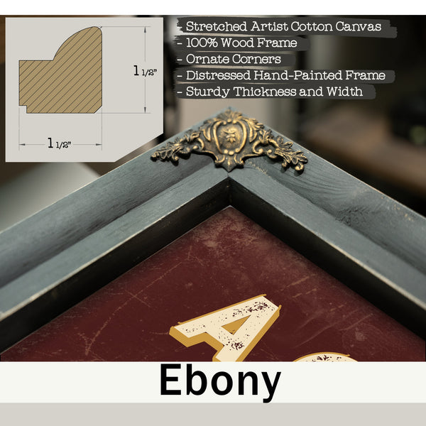 Personalized Accountant Sign, It All Adds Up, Oxblood & Gold, image 13