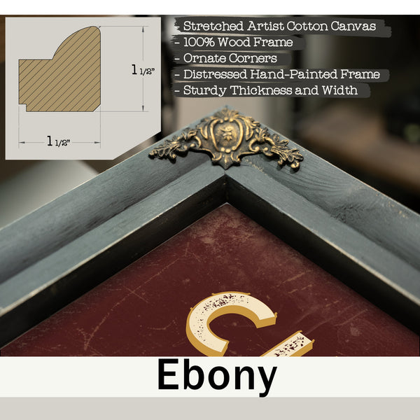 Personalized Civil Engineer Sign, Building Bridges, Oxblood & Gold, image 13