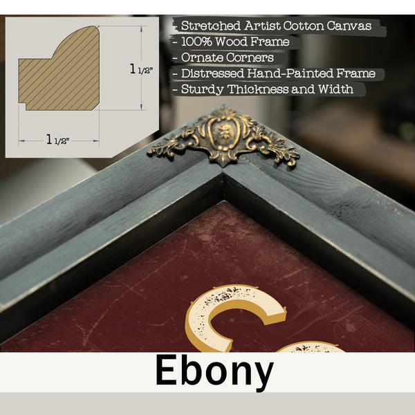 Personalized Contractor Sign, Measure Twice, Cut Once, Oxblood & Gold, image 13