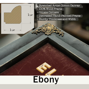 Personalized Electrical Engineer Sign, Ohm Sweet Ohm, Oxblood & Gold, image 13