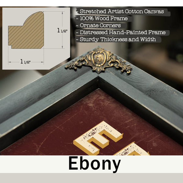 Personalized ER Physician Sign, Controlled Chaos Is My Specialty, Oxblood & Gold, image 13