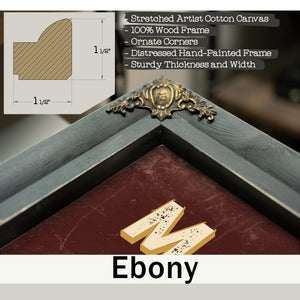 Personalized Mail Carrier Sign, Neither Snow Nor Rain, Oxblood & Gold, image 13
