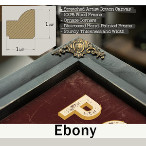 Personalized Podiatrist Sign, Putting Your Best Foot Forward, Oxblood & Gold, image 13
