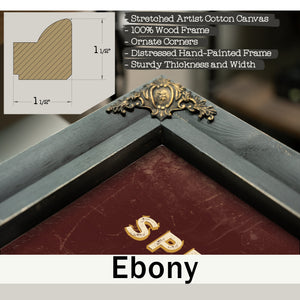 Personalized Special Education Teacher Sign, Every Child Can Learn, Oxblood & Gold, image 13