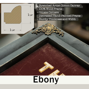 Personalized Thoracic Surgeon Sign, Heart and Lungs Are My Business, Oxblood & Gold, image 13