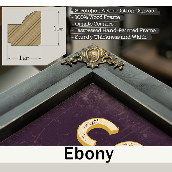 Personalized Contractor Sign, Measure Twice, Cut Once, Plum & Mustard, image 13