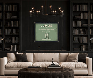 Personalized Judge Sign, Order in the Court, Sage & Forest, image 16