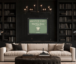 Personalized Master Chef Sign, Yes, Chef, Sage & Forest, image 16
