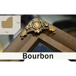 Personalized Wedding Sign, Last Name with Couple Names & Heart, Navy & Brass, image 12