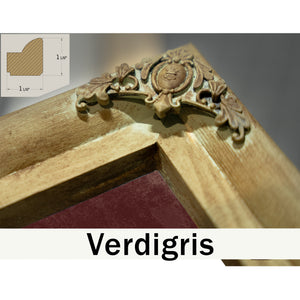 Custom Last Name Sign for Couples, Est. Wedding Date, Oxblood & Gold, image 11