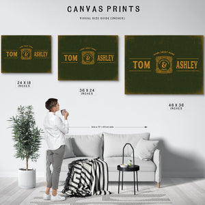 Personalized Couples Sign, Home Sweet Home, First Names and Year, image 11