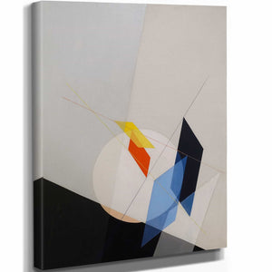 Laszlo Moholy Nagy 11" x 14" / Stretched Canvas Wrap A 18 By Laszlo Moholy Nagy