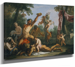 A Bacchanal By Sebastiano Ricci