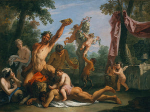 Sebastiano Ricci A Bacchanal By Sebastiano Ricci