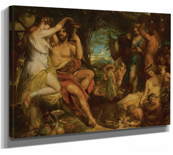 A Bacchanalian Revel By William Etty