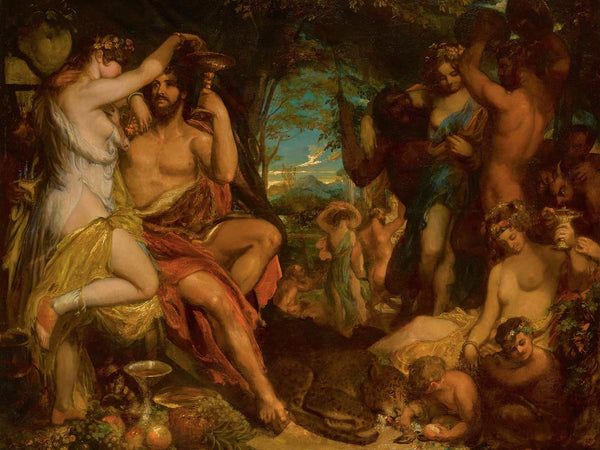 William Etty A Bacchanalian Revel By William Etty