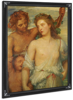 A Bacchante By George Frederic Watts