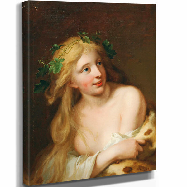 Johann Heinrich Wilhelm Tischbein A Bacchante By Johann Heinrich Wilhelm Tischbein