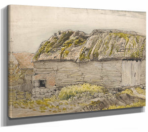 A Barn With A Mossy Roof Shoreham By Samuel Palmer