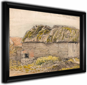 A Barn With A Mossy Roof Shoreham By Samuel Palmer