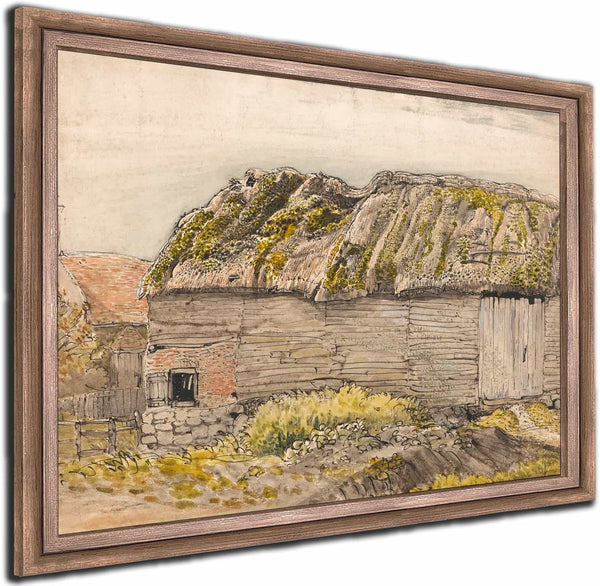 A Barn With A Mossy Roof Shoreham By Samuel Palmer