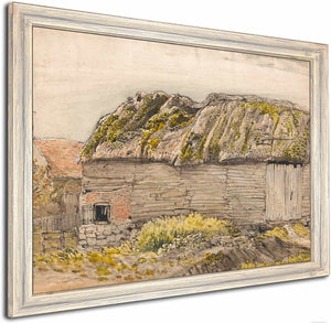 A Barn With A Mossy Roof Shoreham By Samuel Palmer